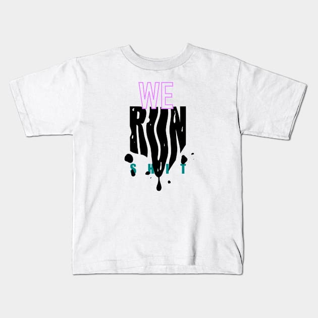 Run Kids T-Shirt by fadikiymik